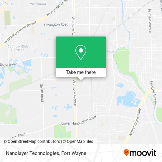 Mapa de Nanolayer Technologies
