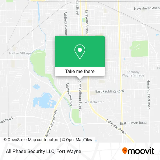 All Phase Security LLC map