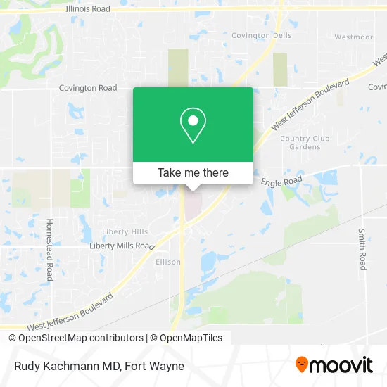 Rudy Kachmann MD map