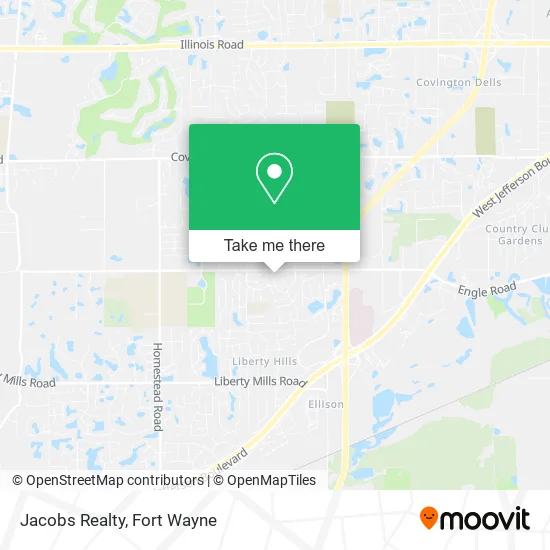 Jacobs Realty map