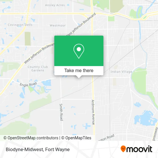 Biodyne-Midwest map