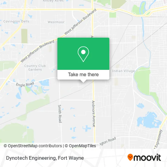 Dynotech Engineering map