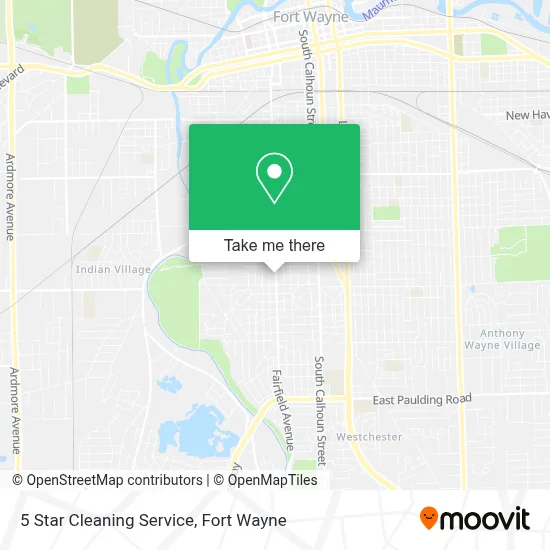 5 Star Cleaning Service map
