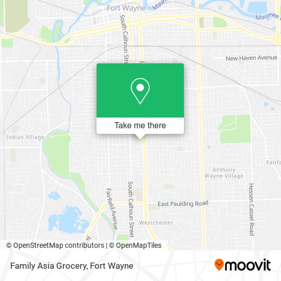 Family Asia Grocery map