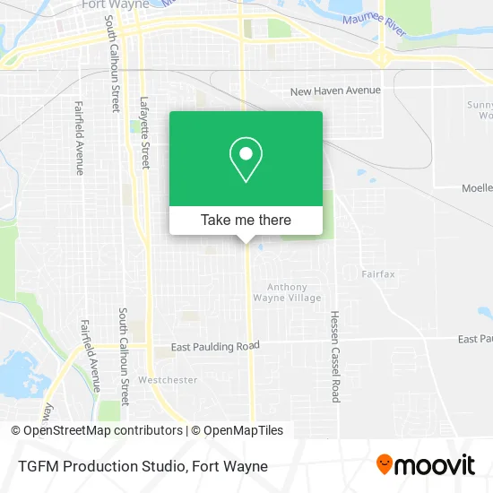 TGFM Production Studio map