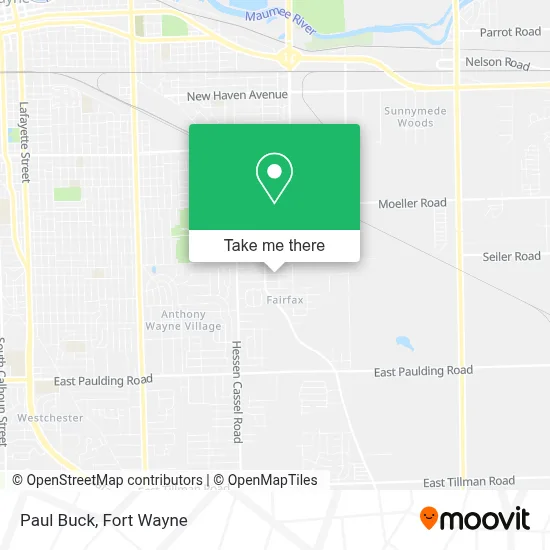 Paul Buck map