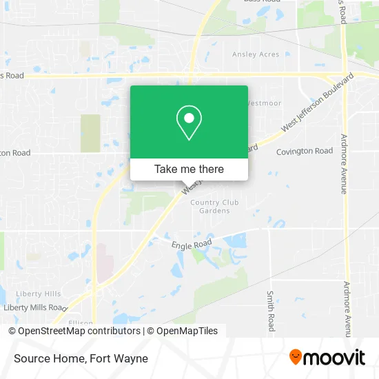 Source Home map