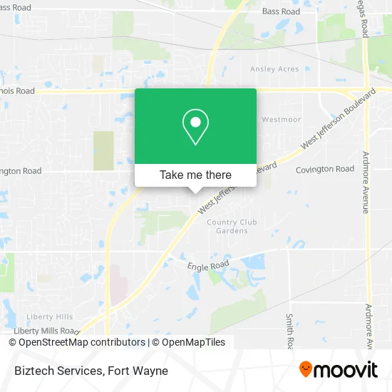 Biztech Services map