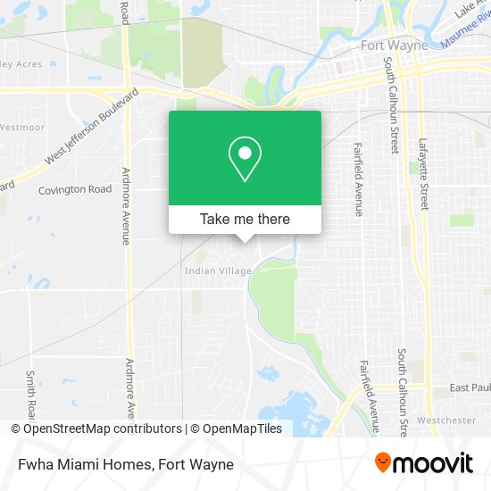 Fwha Miami Homes map