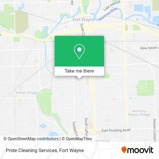 Pride Cleaning Services map