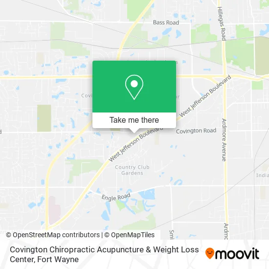 Covington Chiropractic Acupuncture & Weight Loss Center map
