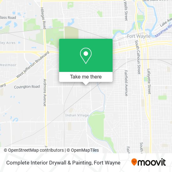 Mapa de Complete Interior Drywall & Painting
