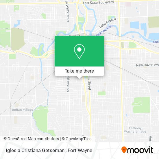 Iglesia Cristiana Getsemani map