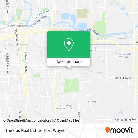Thirkles Real Estate map