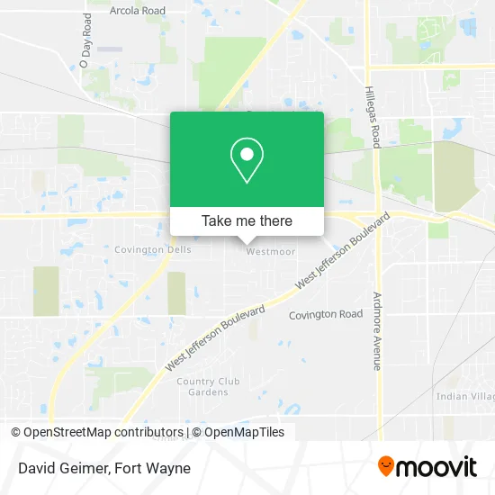 David Geimer map