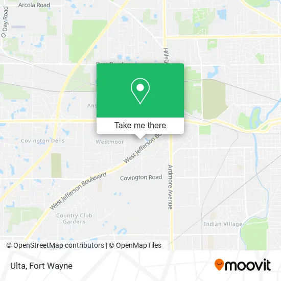 Ulta map
