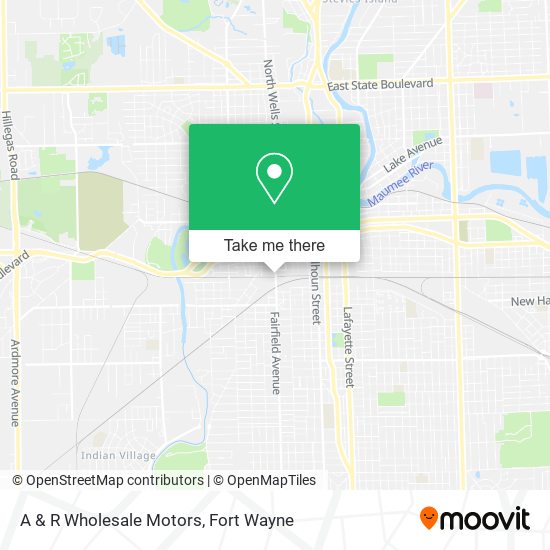 A & R Wholesale Motors map