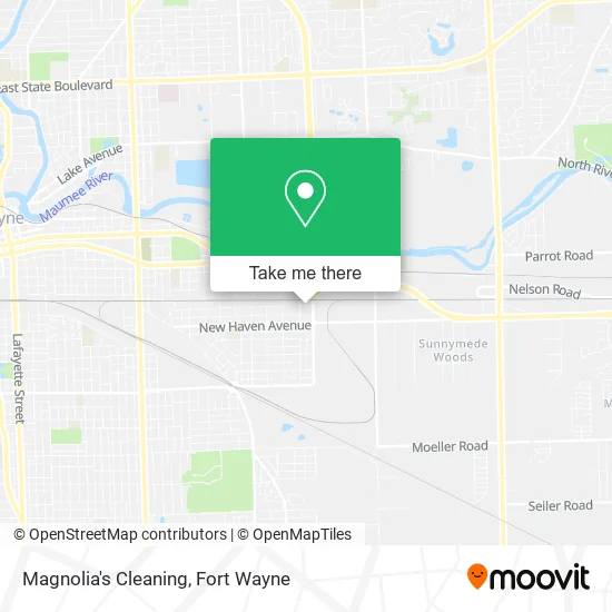 Mapa de Magnolia's Cleaning