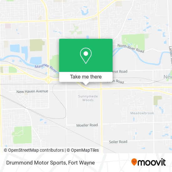 Mapa de Drummond Motor Sports