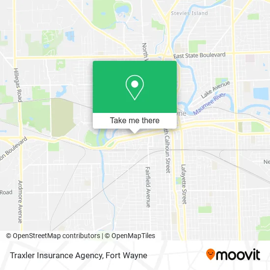 Traxler Insurance Agency map