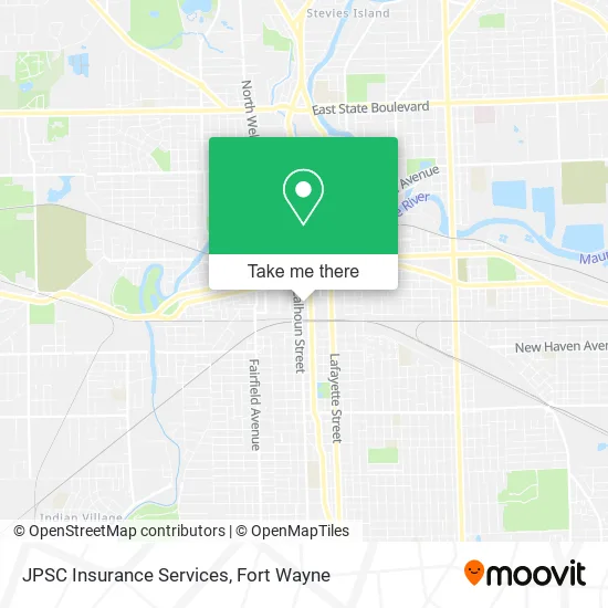 JPSC Insurance Services map