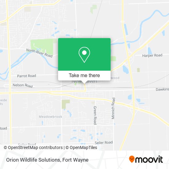 Orion Wildlife Solutions map