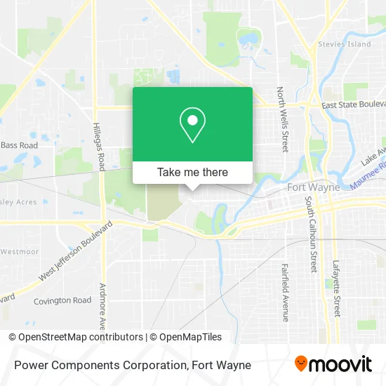 Power Components Corporation map