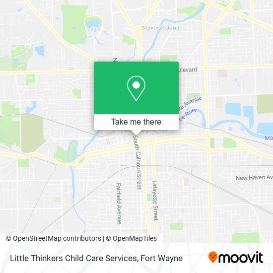 Little Thinkers Child Care Services map