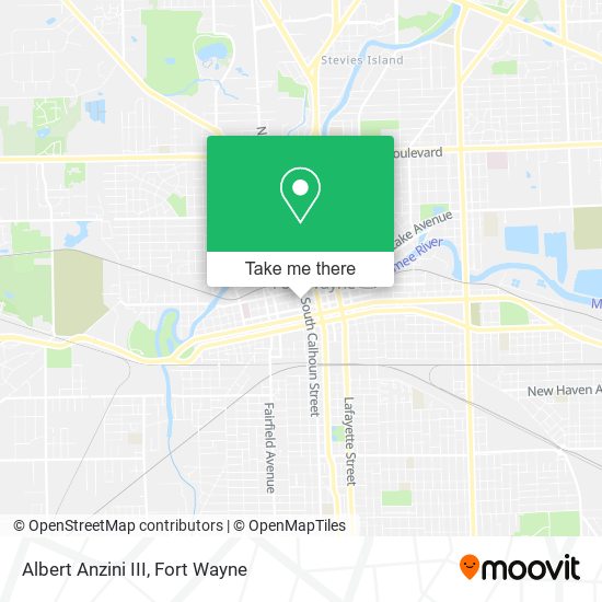 Albert Anzini III map