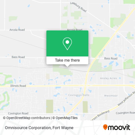 Omnisource Corporation map