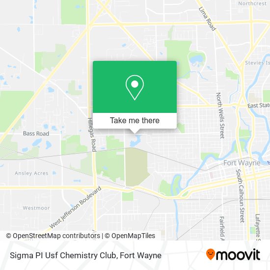 Mapa de Sigma PI Usf Chemistry Club