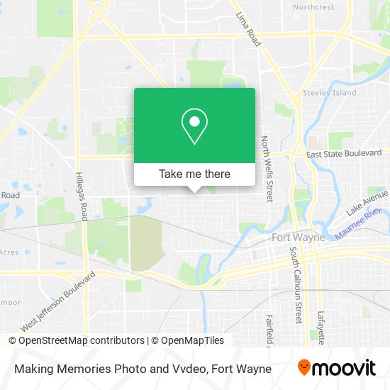Making Memories Photo and Vvdeo map