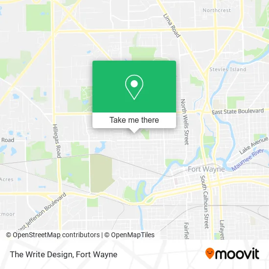 Mapa de The Write Design