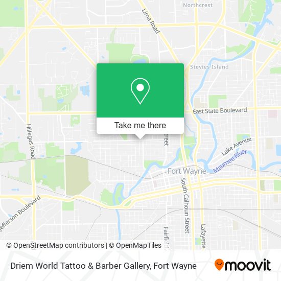 Driem World Tattoo & Barber Gallery map