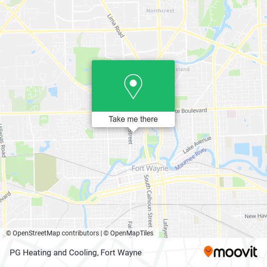 Mapa de PG Heating and Cooling