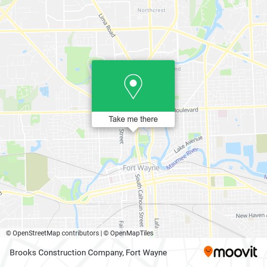 Mapa de Brooks Construction Company