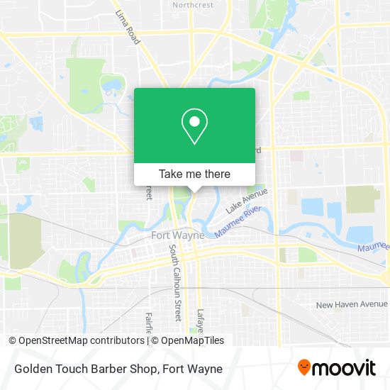 Golden Touch Barber Shop map