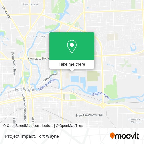 Project Impact map