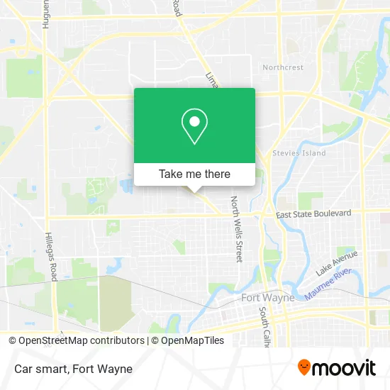 Mapa de Car smart