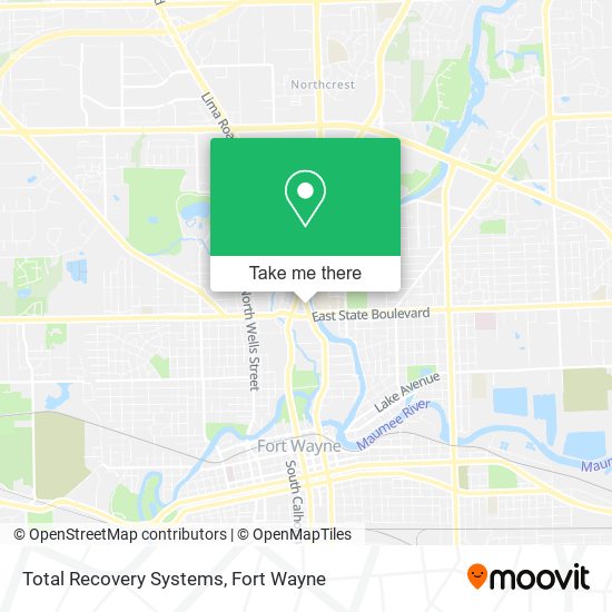 Total Recovery Systems map