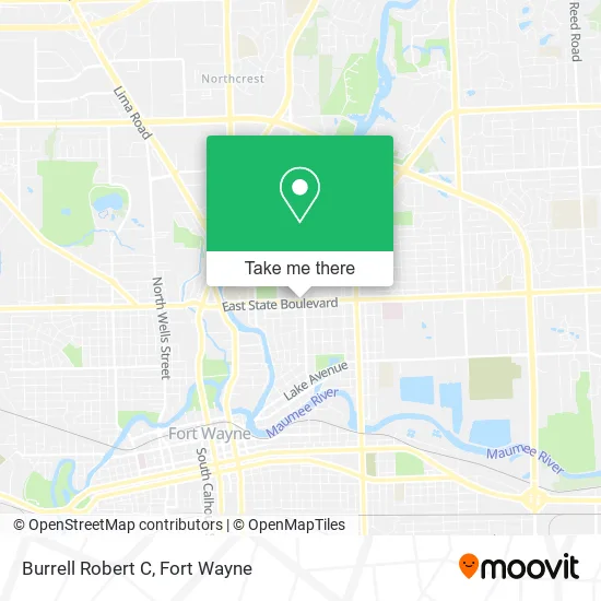 Burrell Robert C map