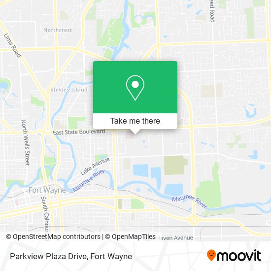 Parkview Plaza Drive map