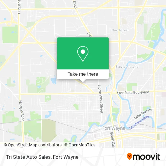 Mapa de Tri State Auto Sales
