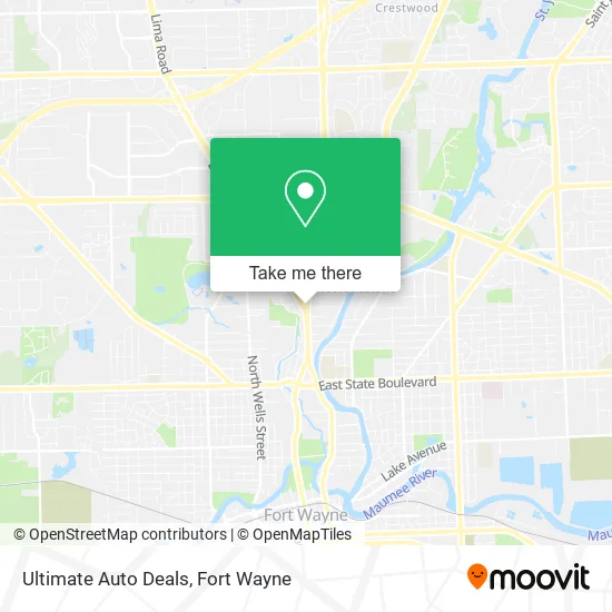 Ultimate Auto Deals map
