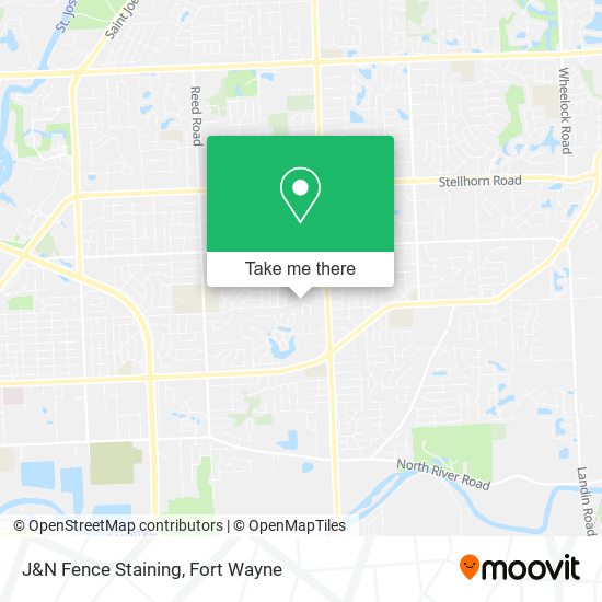Mapa de J&N Fence Staining