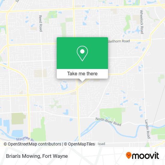 Mapa de Brian's Mowing