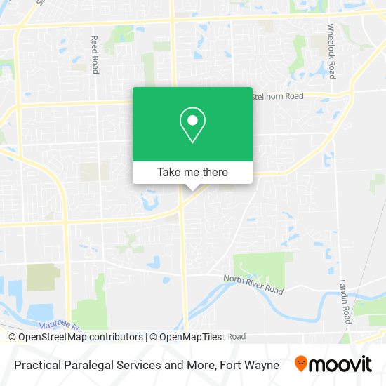 Mapa de Practical Paralegal Services and More