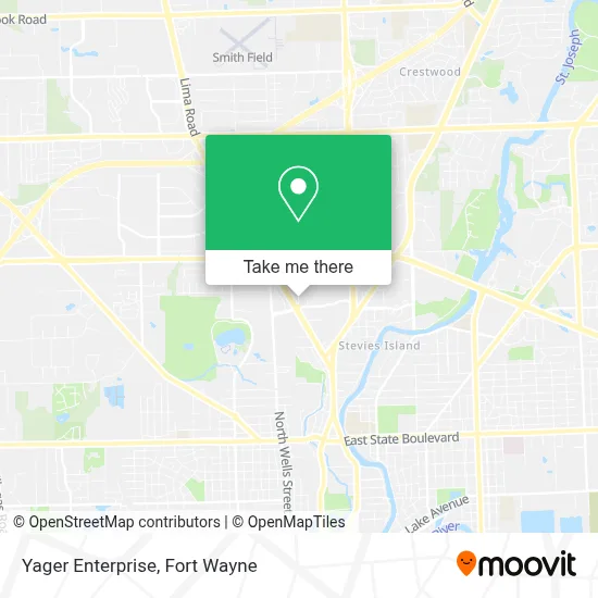 Yager Enterprise map