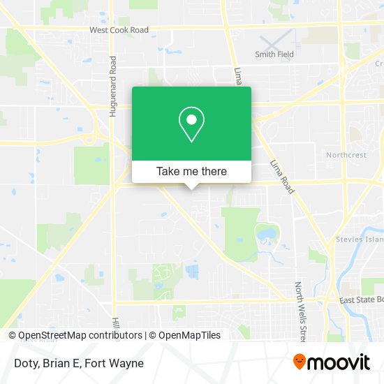 Mapa de Doty, Brian E