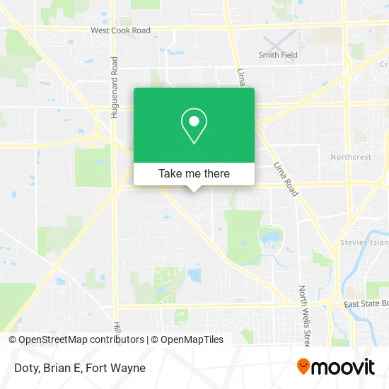 Mapa de Doty, Brian E